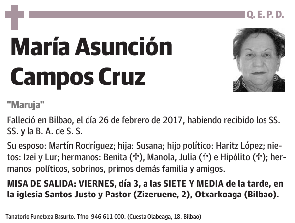 María Asunción Campos Cruz