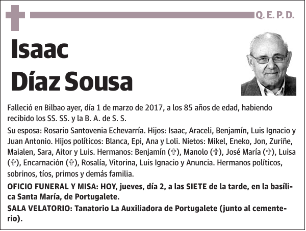 Isaac Díaz Sousa