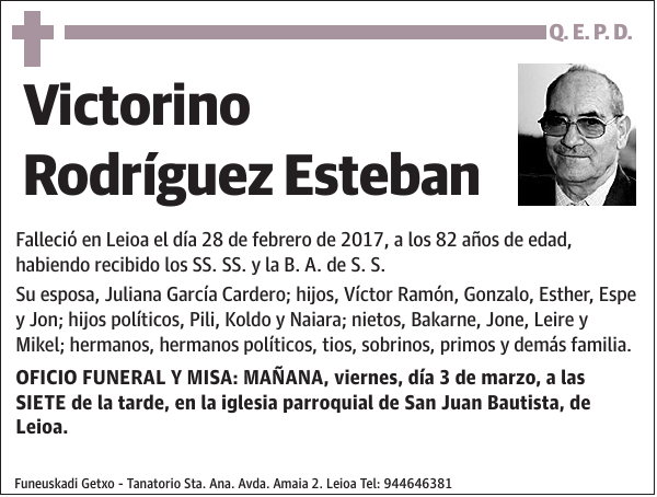 Victorino Rodríguez Esteban