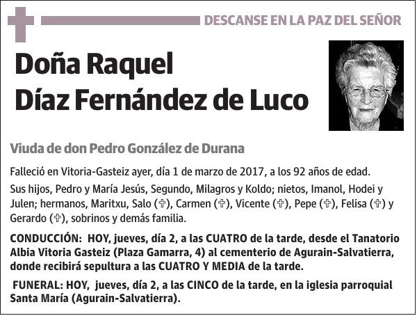 Raquel Díaz Fernández de Luco