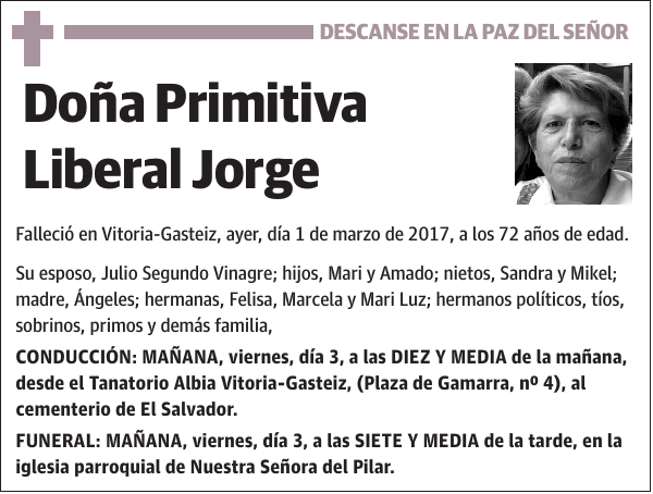 Primitiva Liberal Jorge