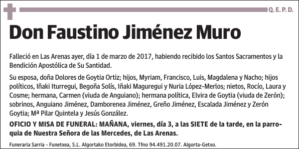 Faustino Jiménez Muro