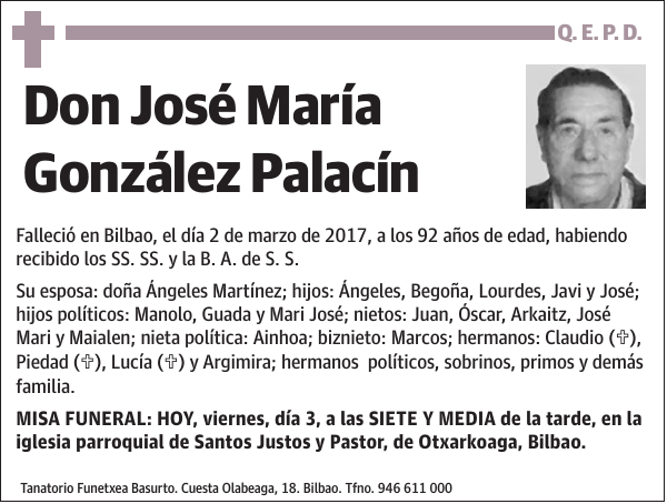 José María González Palacín