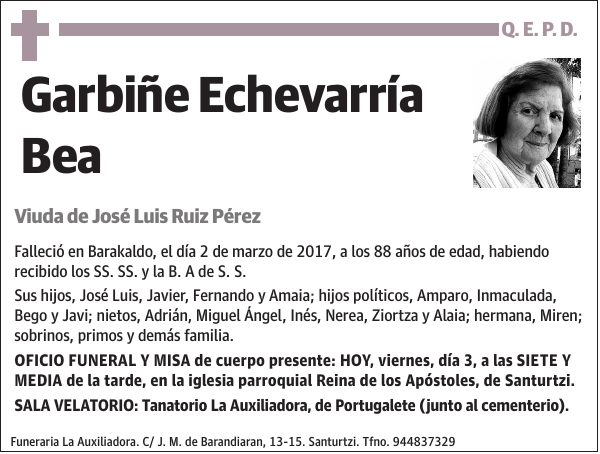 Garbiñe Echevarría Bea