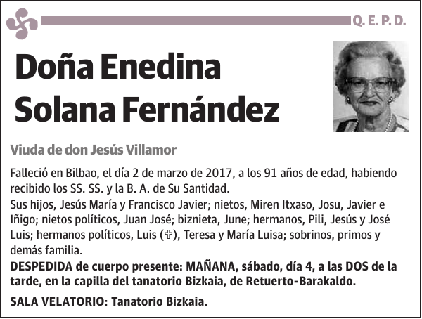 Enedina Solana Fernández