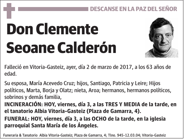 Clemente Seoane Calderón