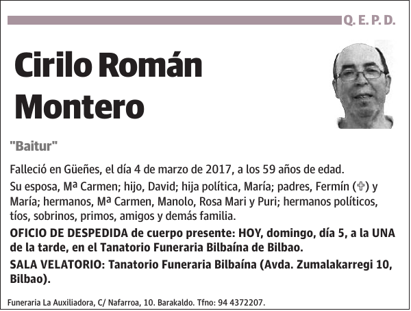 Cirilo Román Montero