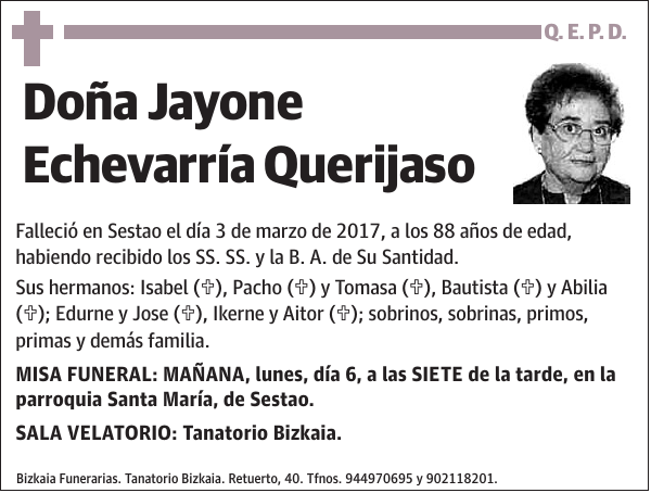 Jayone Echevarría Querijaso