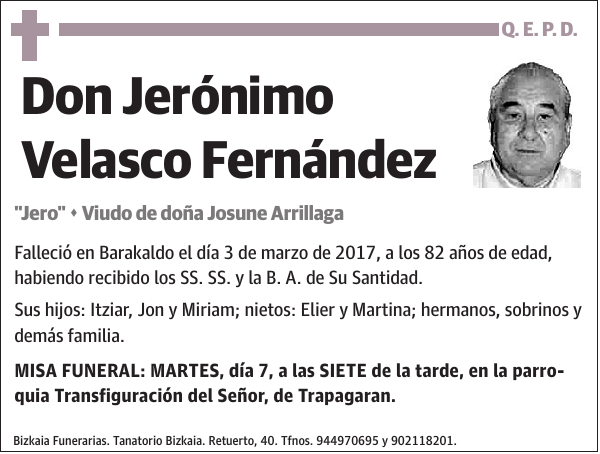 Jerónimo Velasco Fernández