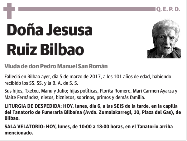 Jesusa Ruiz Bilbao