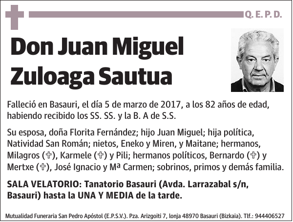 Juan Miguel Zuloaga Sautua