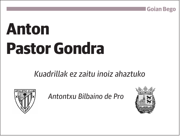 Anton Pastor Gondra