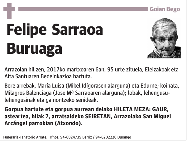 Felipe Sarraoa Buruaga