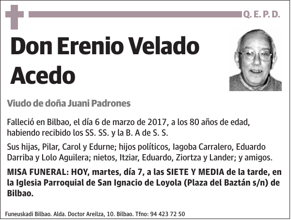 Erenio Velado Acedo