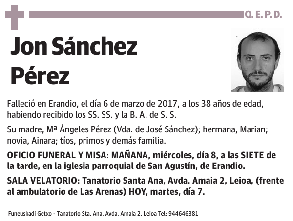 Jon Sánchez Pérez