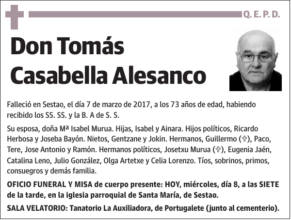 Tomás Casabella Alesanco