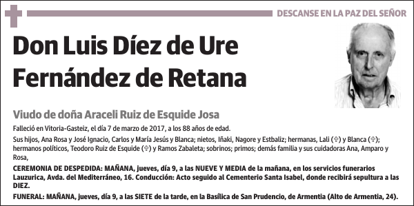 Luis Díez de Ure Fernández de Retana