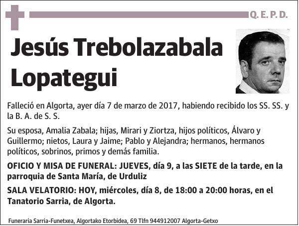 Jesús Trebolazabala Lopategui