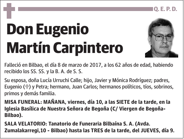 Eugenio Martín Carpintero