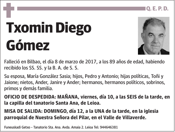 Txomin Diego Gómez