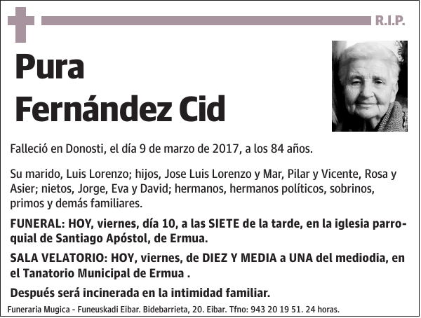 Pura Fernández Cid