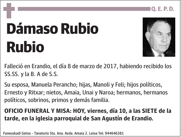 Dámaso Rubio Rubio