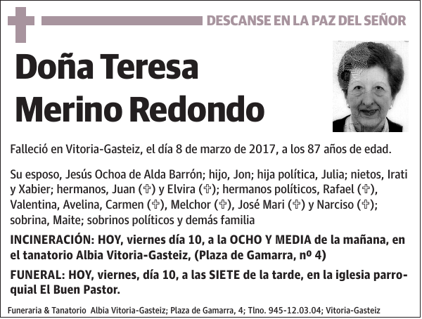 Teresa Merino Redondo