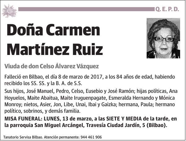 Carmen Martínez Ruiz