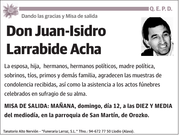 Juan-Isidro Larrabide Acha