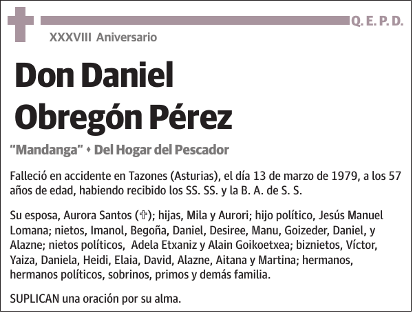 Daniel Obregón Pérez