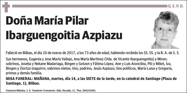 María Pilar Ibarguengoitia Azpiazu