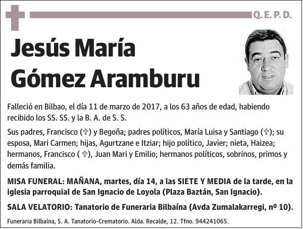 Jesús María Gómez Aramburu