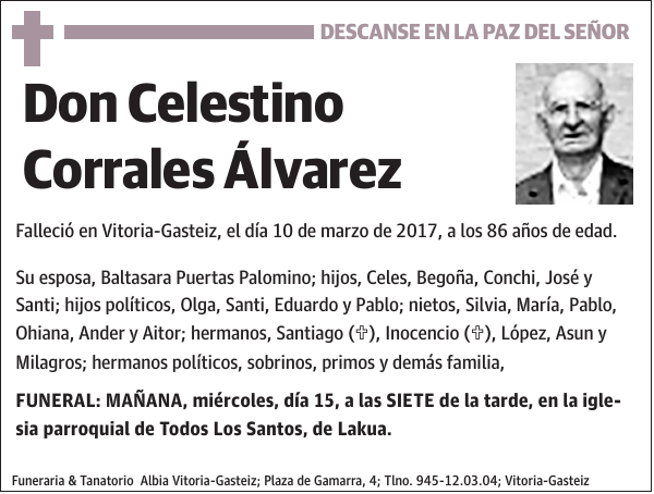 Celestino Corrales Álvarez