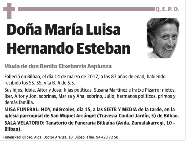 María Luisa Hernando Esteban