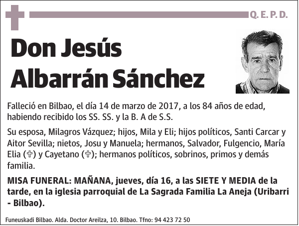 Jesús Albarrán Sánchez