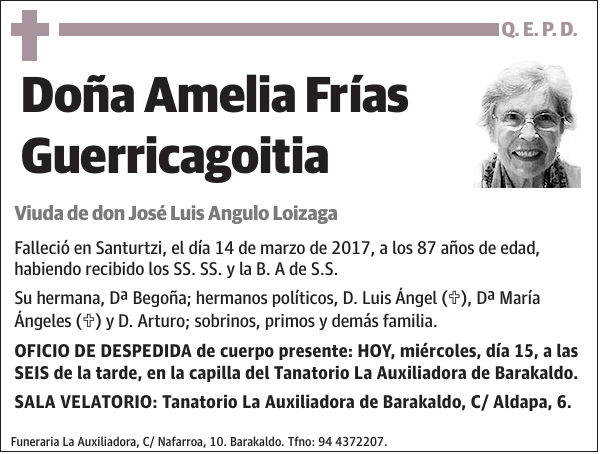 Amelia Frías Guerricagoitia