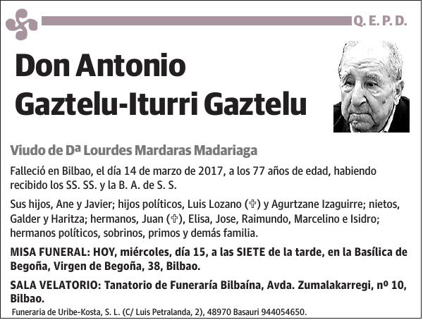 Antonio Gaztelu-Iturri Gaztelu