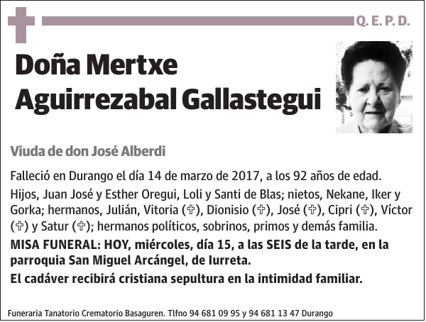 Mertxe Aguirrezabal Gallastegui