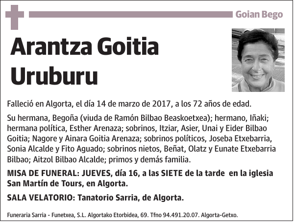 Arantza Goitia Uruburu