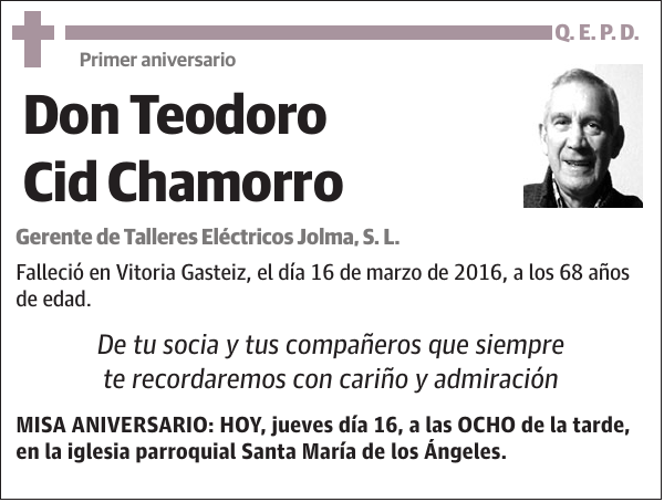 Teodoro Cid Chamorro