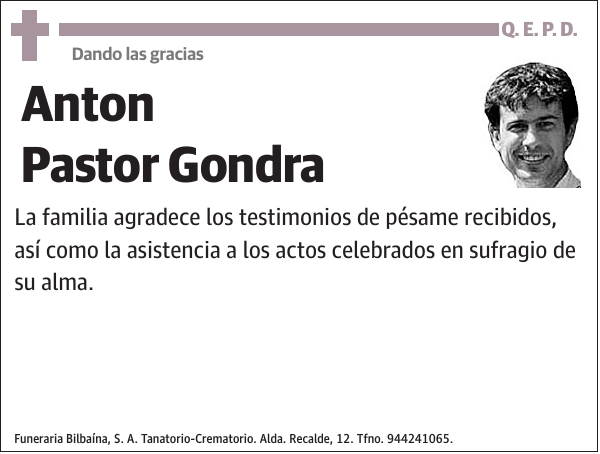 Anton Pastor Gondra
