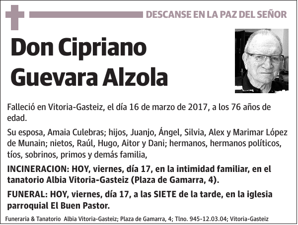 Cipriano Guevara Alzola