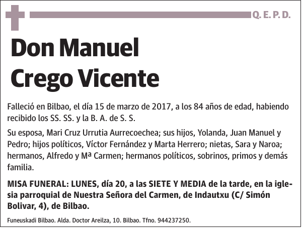 Manuel Crego Vicente