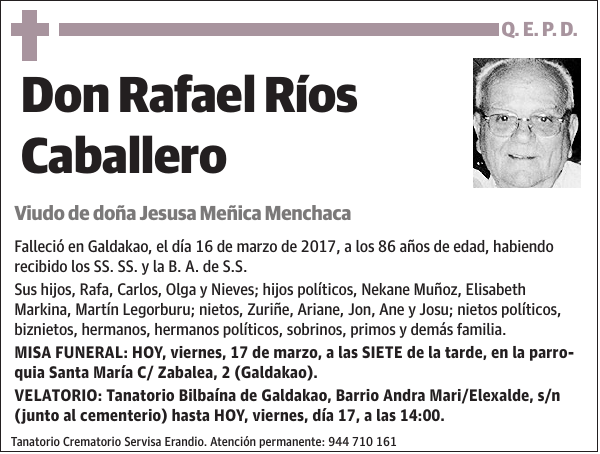 Rafael Ríos Caballero