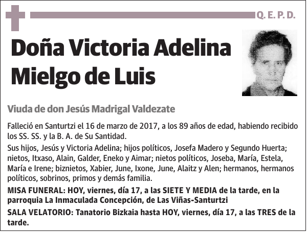 Victoria Adelina Mielgo de Luis