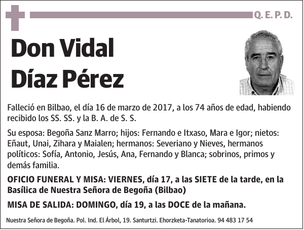 Vidal Díaz Pérez