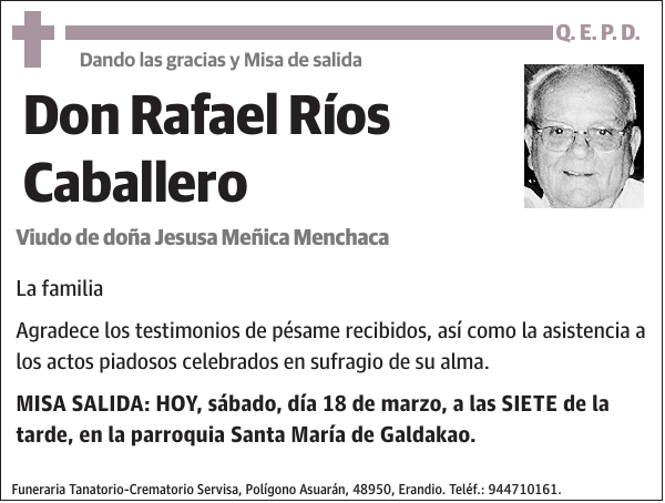 Rafael Ríos Caballero