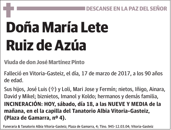 María Lete Ruiz de Azúa