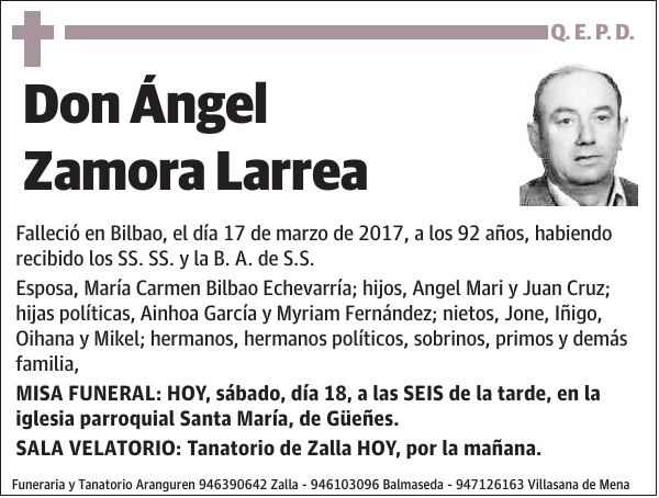 Ángel Zamora Larrea