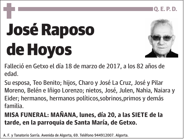 José Raposo de Hoyos